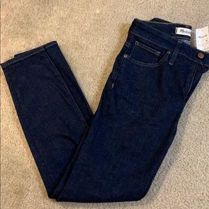 madewell curvy high-rise skinny jeans - 25P